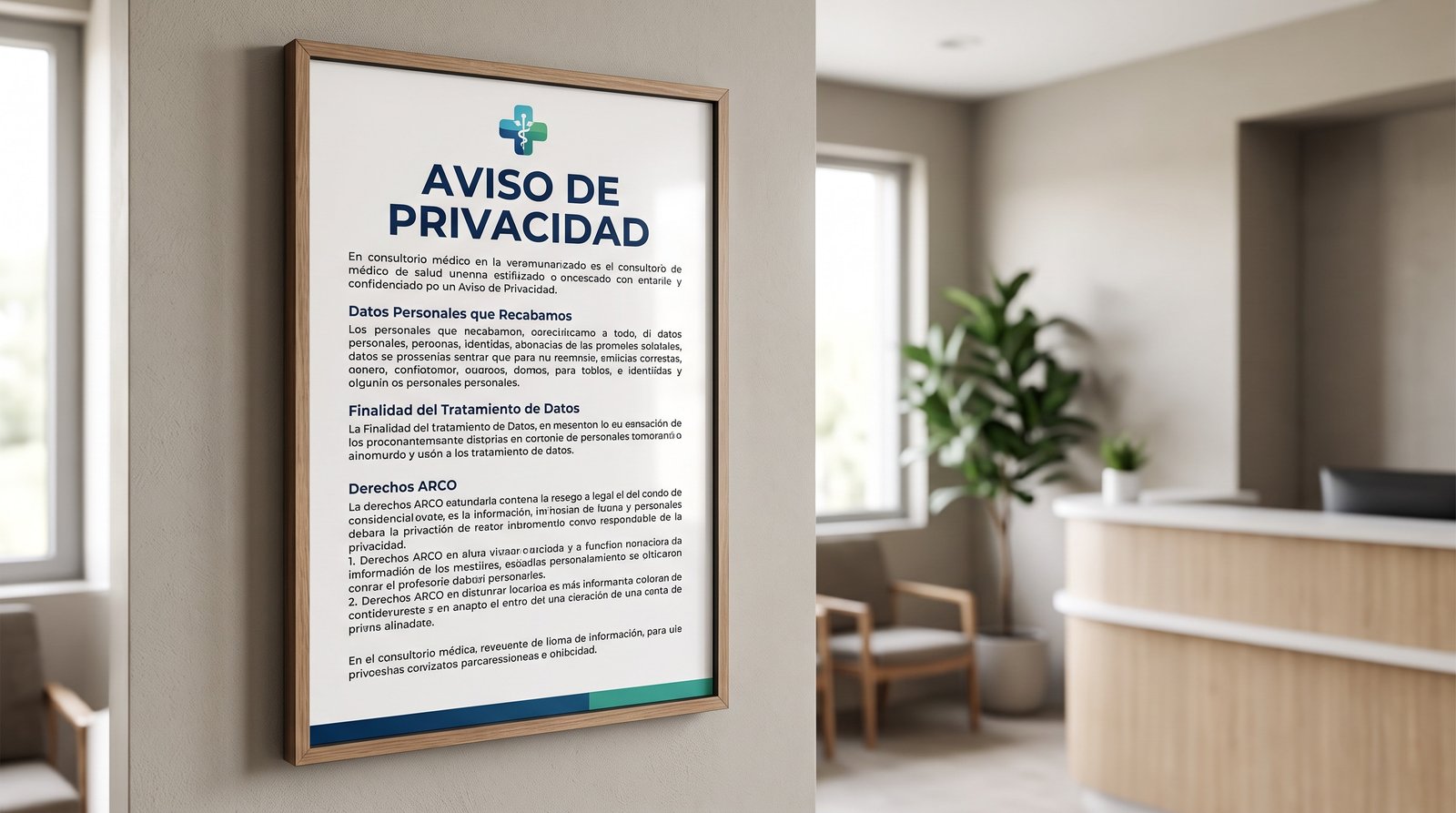 Aviso de privacidad para consultorios.